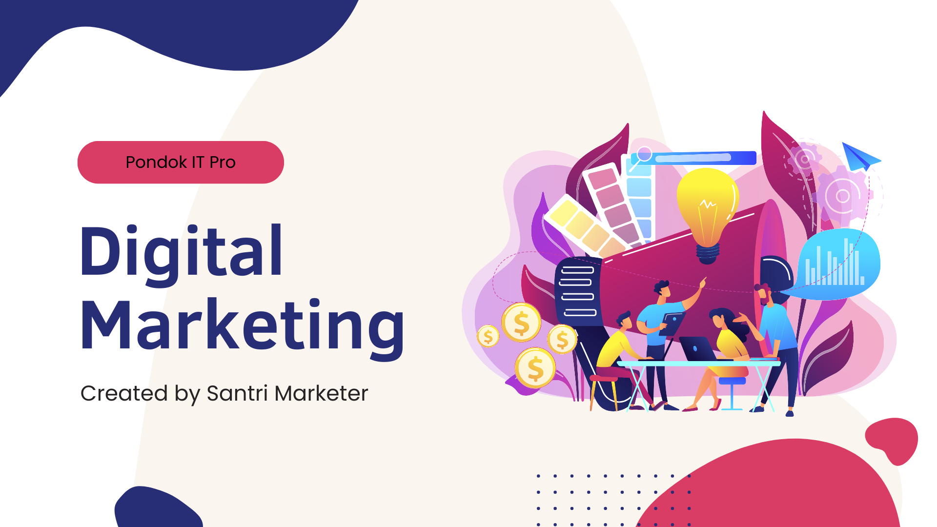 ( Bulan Ke – 3 ) Pre Learn Digital Marketing